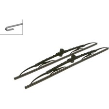 Bosch 3 397 005 163 Scheibenwischer für AUDI PEUGEOT CHRYSLER CITROEN FIAT MG