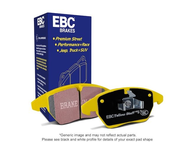 For 1993-1994 Ferrari 348 GTB Brake Pad Set EBC 36725KQXC