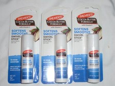 Set of 3 Palmers Cocoa Butter Formula Moisturizing 0.5 oz Swivel Sticks - NEW