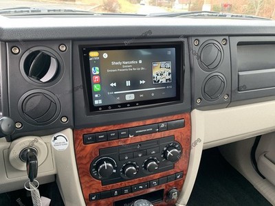 8'' Limited Radio Carplay Android 15 GPS Sat Nav 32G For Jeep Commander 2006 2007