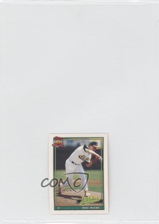 1991 Topps Micro Mike Moore #294 0a1