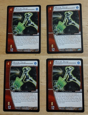 DC VS TCG DGL-177 Mouse Trap - Construct Uncommon X4