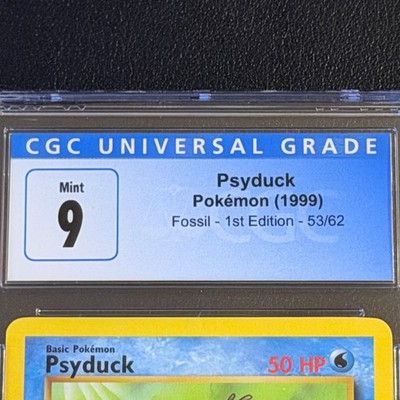 are 2007 pokemon cards worth anything Psyduck 65/82 Team Rocket Set Pokemon TCG Card In Protective Penny Sle –  The Game Experts main image 1