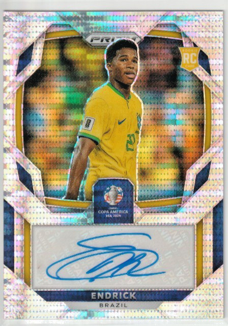 2024 Prizm CONMEBOL Copa America - Signatures Endrick #S-E Pulsar Auto RC Brazil