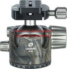 Leofoto LH-55 Low Profile Ball Head QR Plate Arca Compatible - Camo