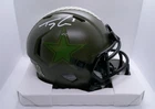 TREY LANCE Autographed Mini Helmet Salute To Service Beckett Certification