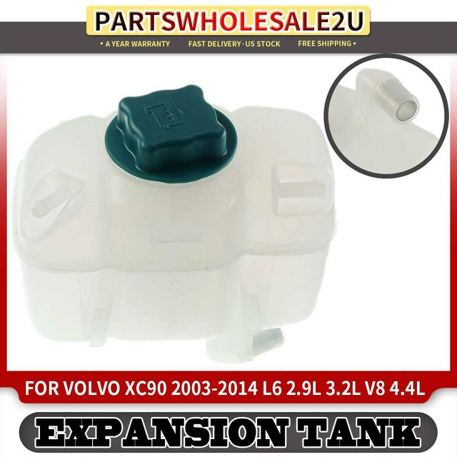 Pressurized Coolant Reservoir w/Cap for Volvo XC90 2.9L 3.2L 4.4L 2003
