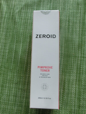ZEROID Pimprove Toner 200ml  koreanische Hautpflege NEU OVP