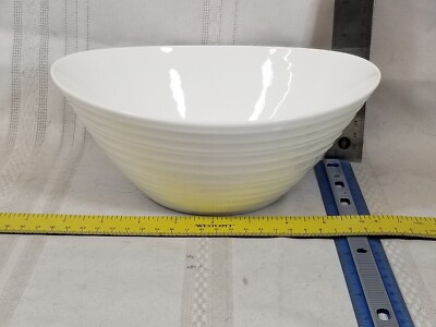 Mikasa Dinnerware Mikasa Swirl Vegetable Bowl Swirl White Mikasa