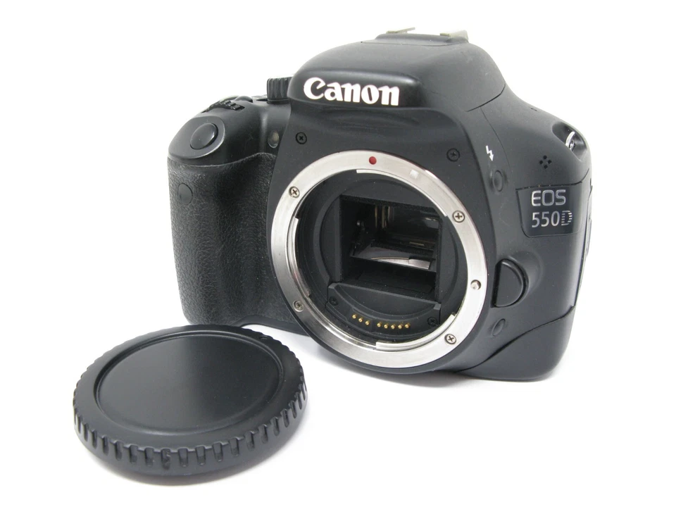 Cuerpo de cámara digital Canon EOS 550D 18 MP SLR - 13.400 disparos Foto 2 de 4