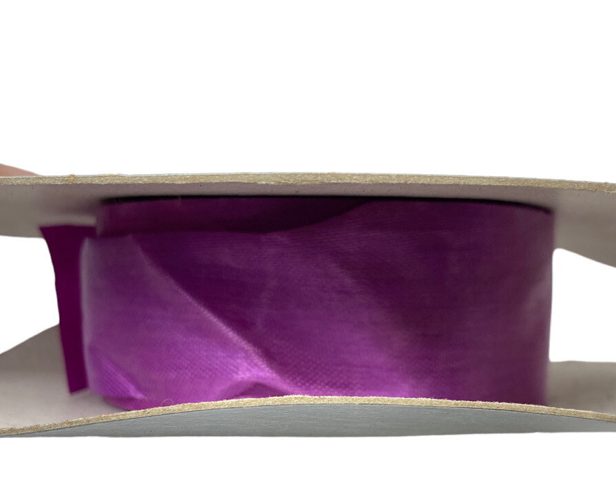 McGinley Satin 1 5/16 inch wide #9 Size Ribbon, 100 Yards Purple