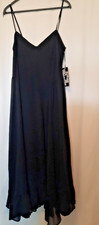 Women's Flutter Hem Maxi Dress - Future Collective Black M NWT