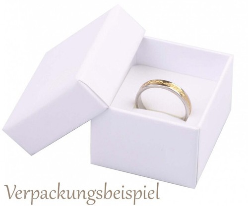 GOLD DOUBLE *** Zirkonia 2er Zweier- Doppel-Ring vergoldet, Gr. 56 - Picture 2 of 2