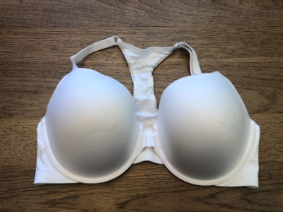 Victoria's Secret White 32C Body By Victoria Perfect Shape Front Close Bra VS