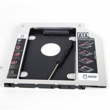 2nd SATA HD SSD Hard Drive Caddy for Dell Latitude E6400 E6410 E6500 M2400 M4400