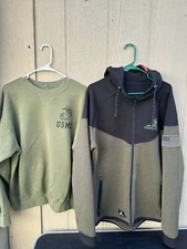 Freedom Industries N USMC Lot Of 2 Mens Size XL Zip Hoodie N Pull Over Sweaters