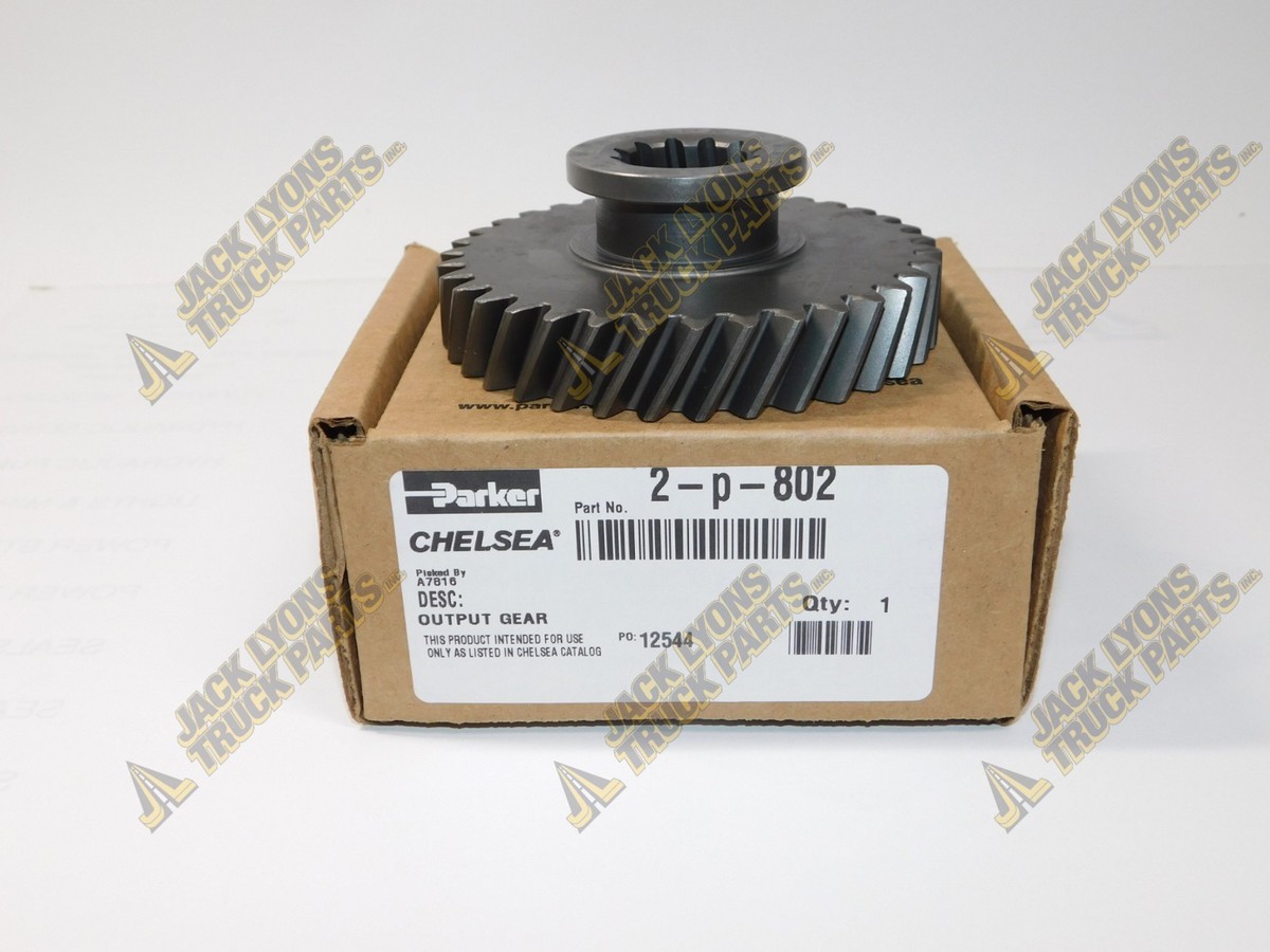 2P802 New Parker Chelsea PTO GEAR 'H' RATIO 2-P-802 | eBay