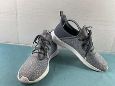 Adidas Sneakers Men 7.5 M Cloudfoam Running Shoes Grey Athletic EE8081 Trainers