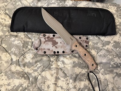Busse Varsity Edition BURP Tan Canvas Micarta