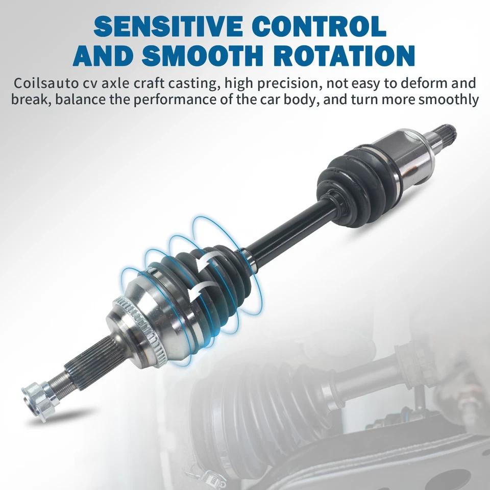 2x Front CV Axles Shaft for Toyota Highlander 2006-2007 Lexus RX400h 2006-2008 - Image 4 of 4