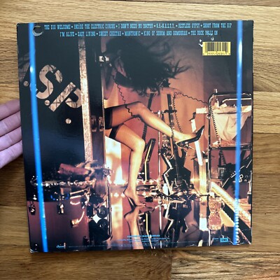 WASP - Inside The Electric Circus LP 1986 Capitol Records EX with