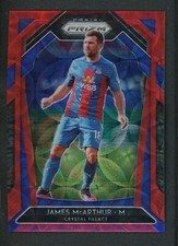 2020-21 JAMES MCARTHUR 04/29 PANINI PRIZM PREMIER LEAGUE CHOICE RED BLUE