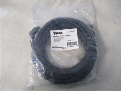 VANCO RIGHT ANGLE TOSLINK CABLE 25 FT 10SRA25X MARINE BOAT 