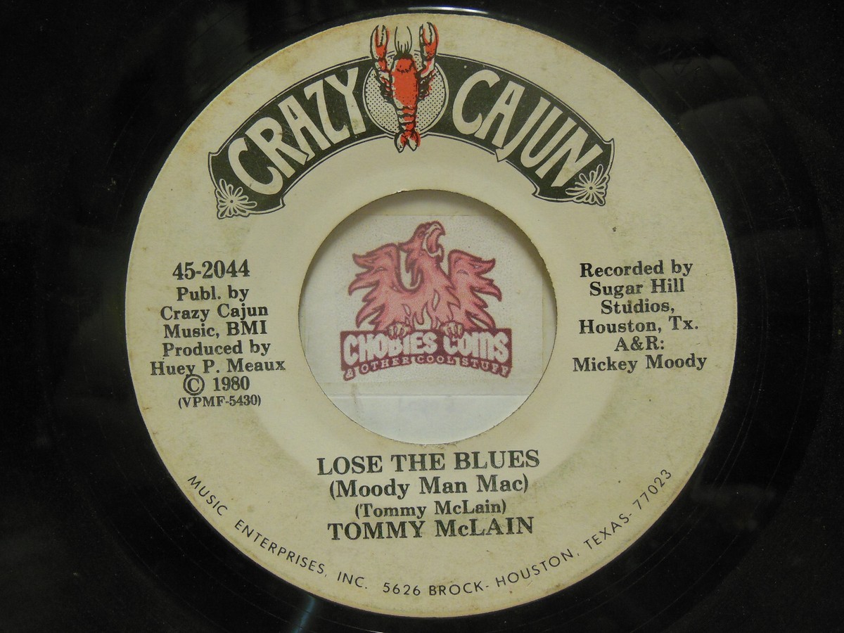 Tommy McLain: Never Take Her Love Away From Me/Lose The Blues, 45