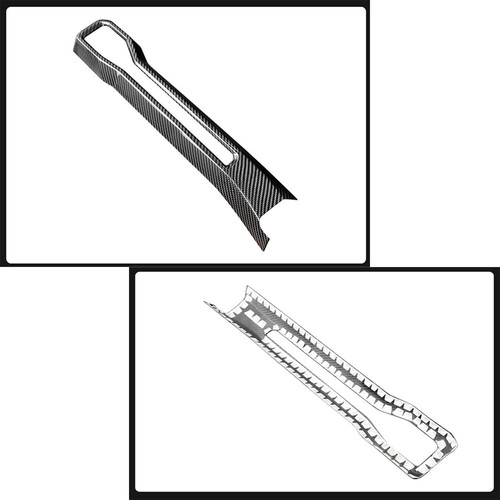 Real Carbon Fiber Console Co-pilot Dashboard Panel Trim For Ford Mustang 2024-25 - Picture 8 of 11
