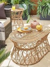 Very Home Byron Garden Conservatory Wicker Table Set