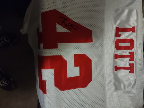MITCHELL & NESS NFL DARK DROP SHADOW JERSEY SAN FRANCISCO 49ERS 1994 JERRY RICE - Picture 8 of 9