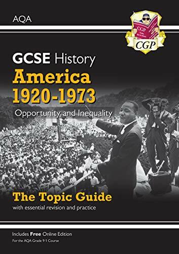 New Grade 9-1 GCSE History AQA Topic Guide - America, 1920-1973: Opportunity an