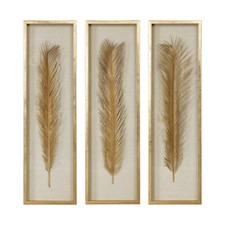  Sago Palma Leaf Shadow Box Gold Finish Palma...