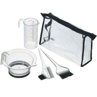 Comair Färbezubehör-Set Transparent