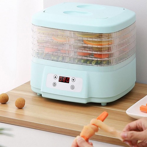 Trockner Maschine Lebensmittel Snacks Trockner 360° Luftstrom für Zuhause mit verstellbarem - Bild 9 von 9