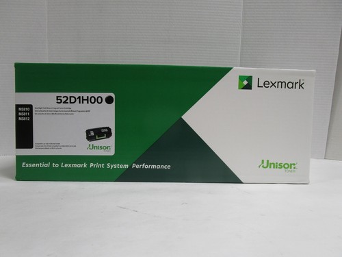 GENUINE LEXMARK 52D1H00 (521H) High Yield BLACK Toner Cartridge Free Shipping