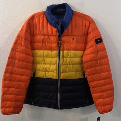 Tommy Hilfiger Oranger Daunenmantel Tommy Hilfiger Cathy Down