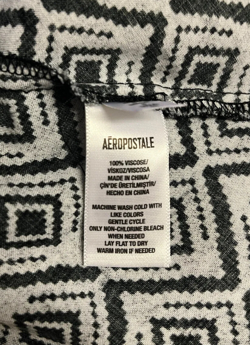✖️AEROPOSTALE Black Aztec Patterned Mini Dress U.… - image 17