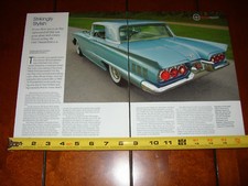 1960 FORD THUNDERBIRD - ORIGINAL 2011 ARTICLE