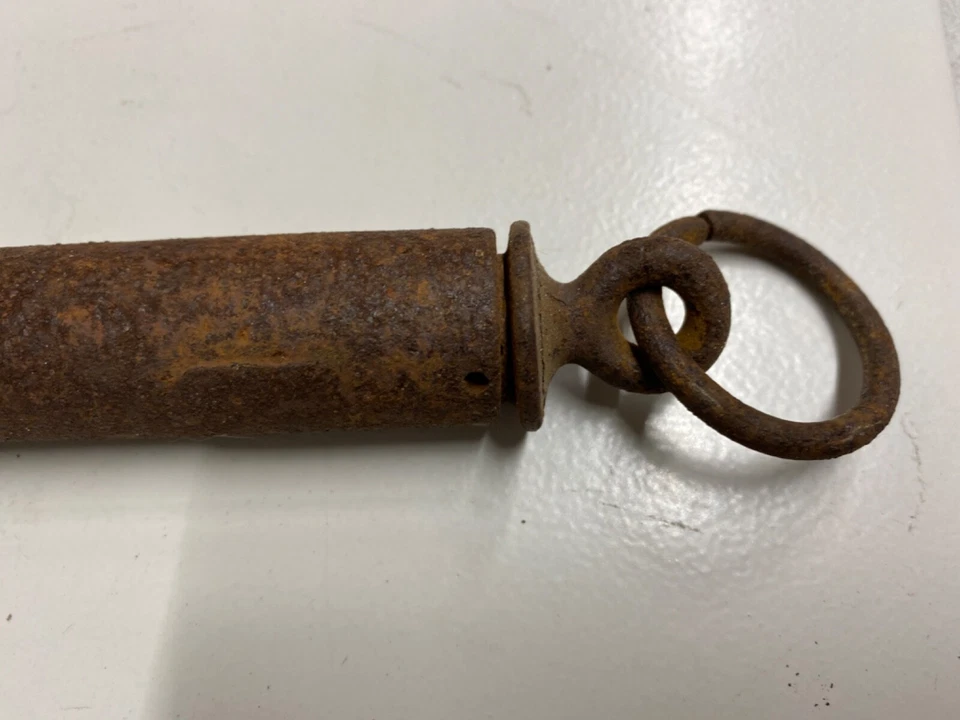 Vintage Steel & Brass Fish Scale 0 - 24 pounds - Image 3 of 4