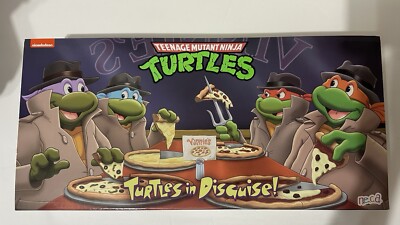 NEW 2021 Teenage Mutant Ninja Turtles TMNT Turtles in Disguise 4 Pack Sealed