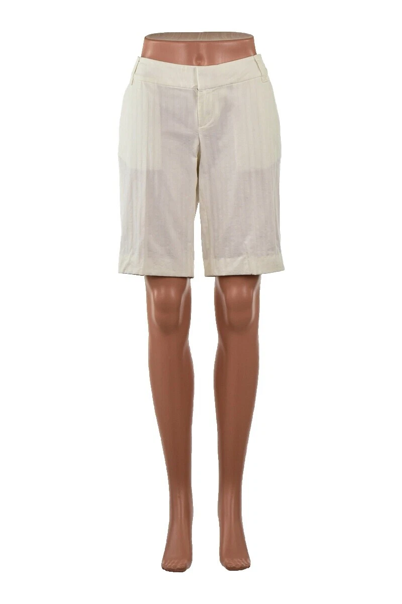 Pantalones cortos de algodón blanco Banana Republic para Mujeres