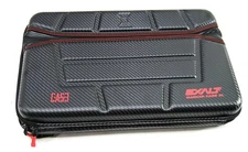 Exalt Paintball Carbon XL Marker Carrying Protective Case Black/Red Microfiber