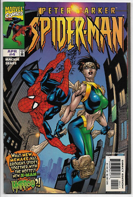 Peter Parker: Spider-Man #4 Marvel Comics Mackie Sears Hanna VFN 1999 1st Hunger