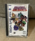 Blazing Heroes CIB (Sega Saturn, 1996) With Registration Card - Authentic