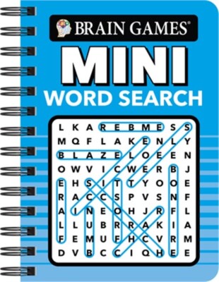Brain Games - To Go - Mini Word Search (Spiral Bound, Comb or Coil)