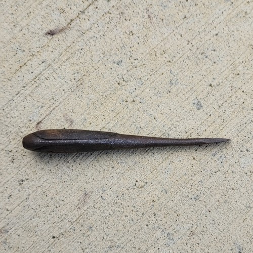 Antique Screwdriver 4" Swedish Or German Made Flat Head Screwdriver Wood Metal - Picture 3 of 11