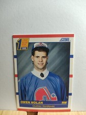 Owen Nolan 🏆1990-91 Score NHL First Round Draft Choice #435 Ice Hockey Card