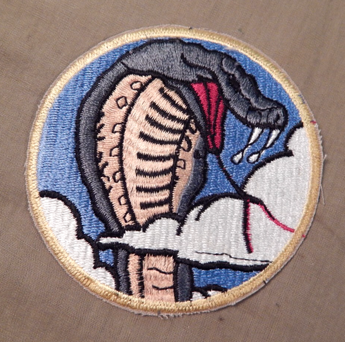 Vietnam War, U.S. Army, COBRA Attack Helicopter Patch, Fully Embroidered, Nice
