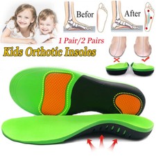 Children Orthopedic Orthotic Arch Support Insoles Heel Pain Flatfoot Insert Pad